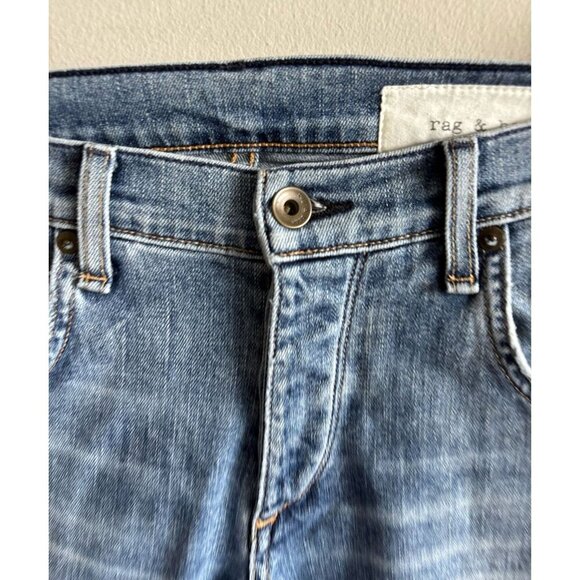 Rag & Bone Mens Slim Fit 2 Classic Denim Blue Jeans Size 28 - Picture 3 of 9